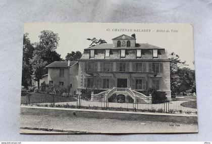 Chatenay Malabry , hôtel de ville, Hauts de Seine 92