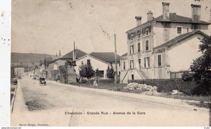 CHATENOIS GRANDE RUE AVENUE DE LA GARE