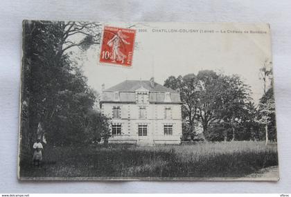 Chatillon Coligny, le château de Bonnière, Loiret 45