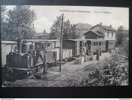 CHATILLON-SUR-CHALARONNE- gare du tramway