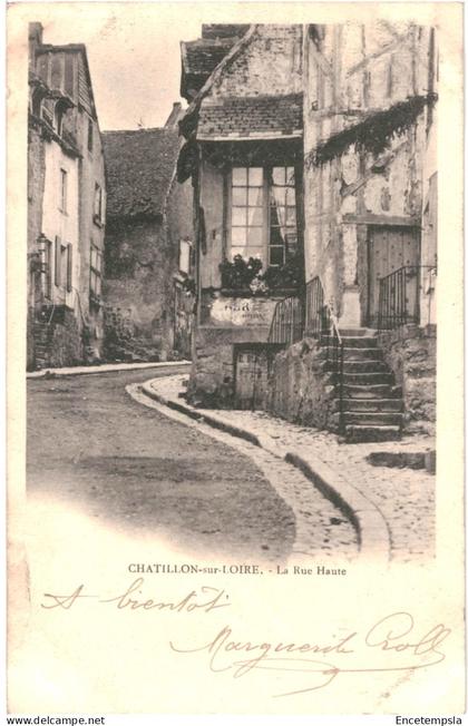 CPA  Carte postale France Chatillon sur Loire Rue Haute  VM69523ok