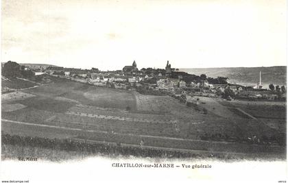 Carte POSTALE Ancienne de  CHATILLON sur MARNE -