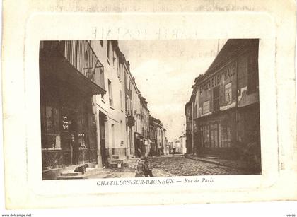 Carte postale ancienne de CHATILLON sur BAGNEUX