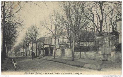 CHÂTILLON (92) - Rue de Clamart - Maison Lasègue - Ed. Laval, Châtillon