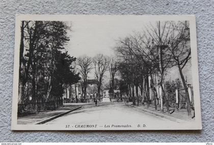 Chaumont , les promenades, Haute Marne 52