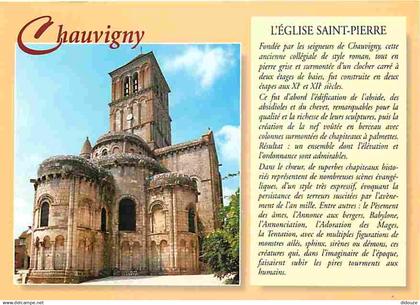 86 - Chauvigny - L'Eglise Saint Pierre - CPM - Voir Scans Recto-Verso