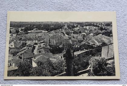 Chauvigny, vue générale de la ville basse, Vienne 86