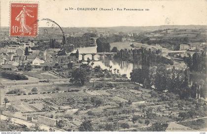 CPA Chauvigny Vue panoramique