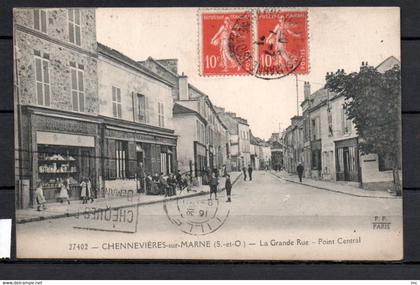 94 - Chennevières sur Marne -  La grande Rue - Point central