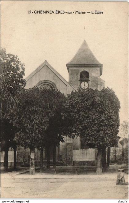 CPA CHENNEVIERES-sur-MARNE - L'Eglise (146945)