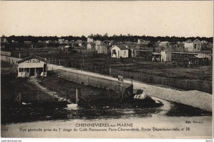 CPA CHENNEVIERES-sur-MARNE - Vue générale prise du 1er étage (44897)