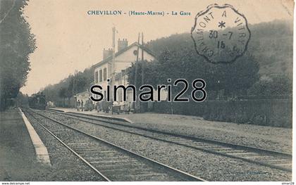 CHEVILLON - LA GARE