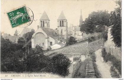 Chinon - L'Eglise Saint-Mesme