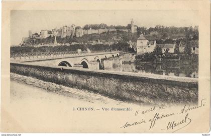 Chinon - Vue d'ensemble