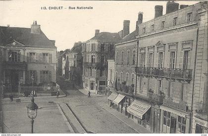 CPA Cholet Rue Nationale