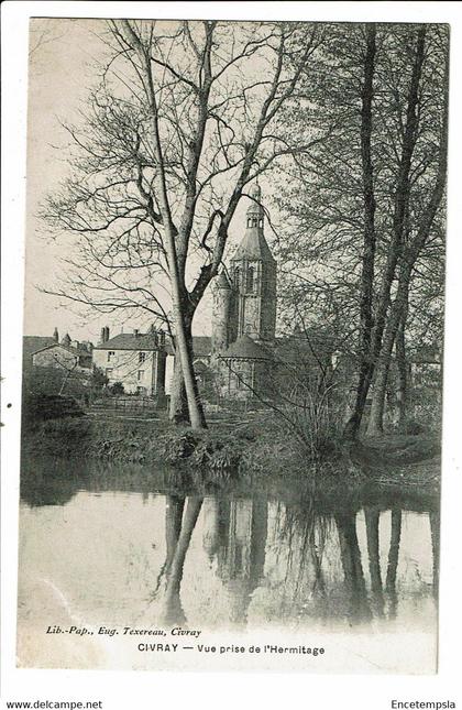 CPA Carte Postale-France-Civray vue prise de l'Hermitage  1913-VM26591d