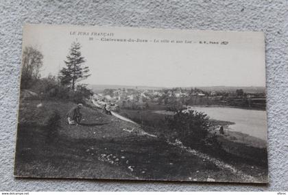 Clairvaux du Jura, la ville et son lac, Jura 39