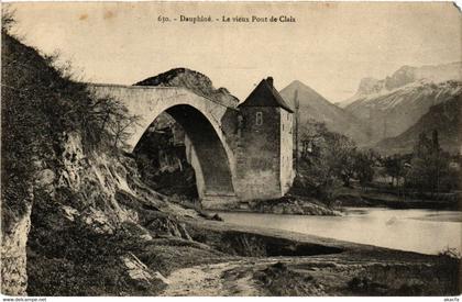 CPA CLAIX - Le Vieux Pont de CLAIX - Dauphine (635950)