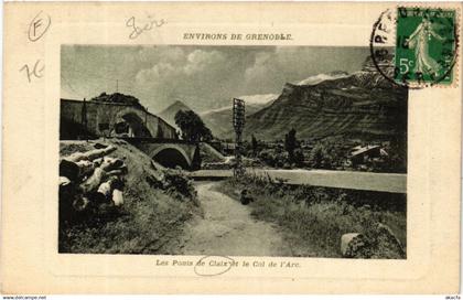 CPA CLAIX - Les Ponts de CLAIX et le Col de l'Arc (489854)