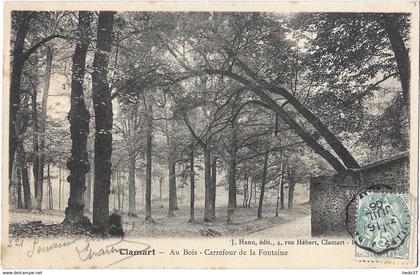 Clamart - Au Bois - Carrefour de la Fontaine