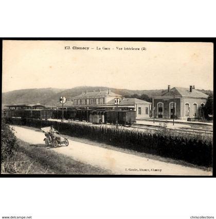 58 - CLAMECY (Saône et Loire) - La Gare - Vue intérieure