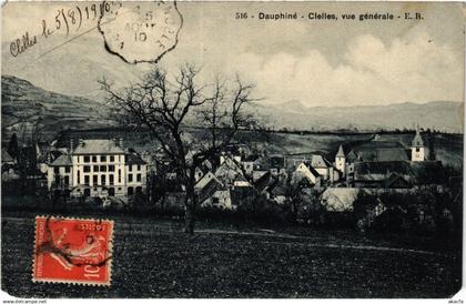 CPA Dauphiné - CLELLES vue générale (434775)