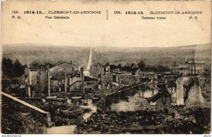 CPA Militaire Clermont-en-Argonne - Vue Générale (91898)