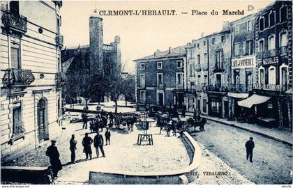 CPA CLERMONT-l'HERAULT Place du Marché (686587)