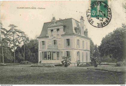 93 - Clichy sous Bois - Le Château - CPA - Voir Scans Recto-Verso