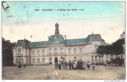 Carte Postale Ancienne de CLICHY