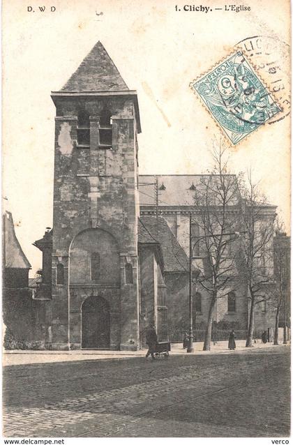 Carte POSTALE Ancienne de CLICHY -