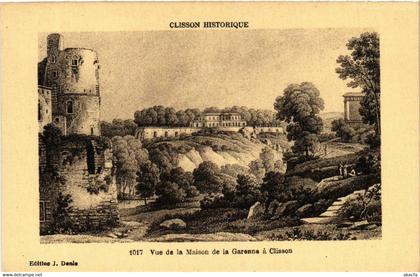 CPA CLISSON Historique - Vue de la Maison de la Garanne a CLISSON (587507)