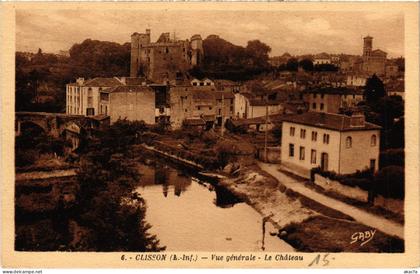 CPA Clisson vue générale le Chateau (1279641)