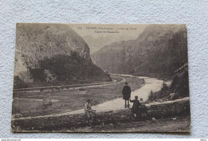 Cluses, vallée de l'Arve, ligne de Chamonix, Haute Savoie 74