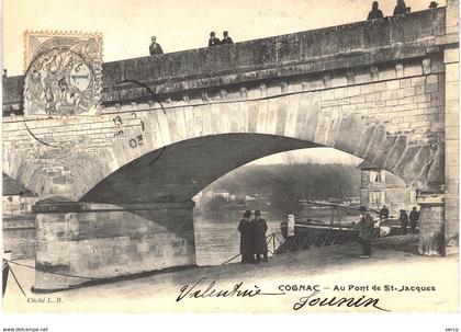 Carte postale ancienne de COGNAC