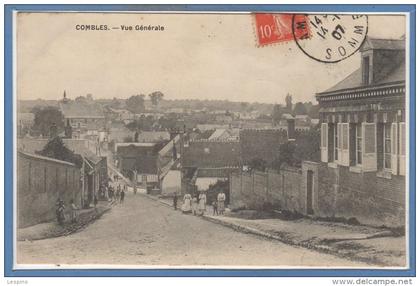 80 - COMBLES --  Vue générale