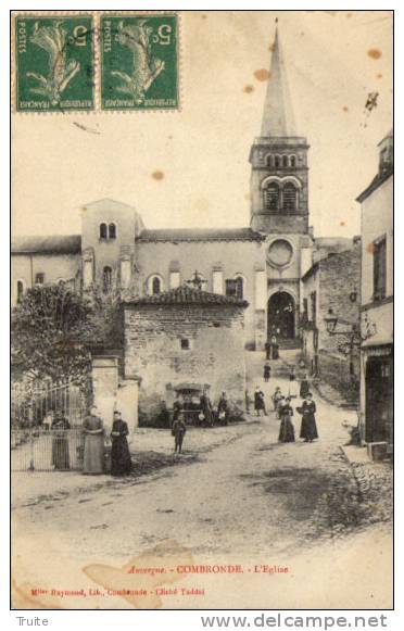 COMBRONDE L'EGLISE ANIMEE