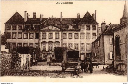 CPA Combronde Hotel de Ville FRANCE (1304360)