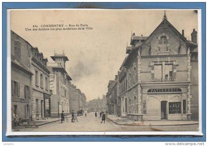 03 - COMMENTRY --  Rue de Paris - Une....