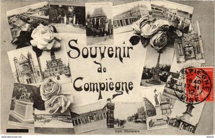 CPA Compiegne - Souvenir de Compiegne - Scenes (1031819)