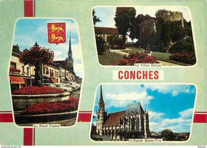 27 - Conches en Ouche - Multivues - CPM - Voir Scans Recto-Verso