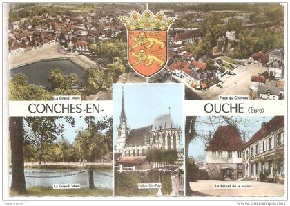 eure :  CONCHES  en  OUCHE  : vues