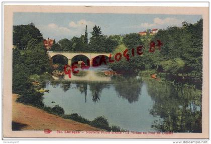 87 - CONDAT SUR VIENNE - NOUVELLE ROUTE D' AIXE- LA VIENNE AU PONT DE CONDAT