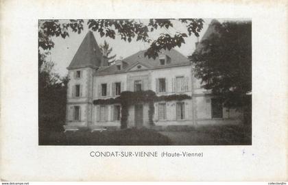 CPA FRANCE 87 "Condat sur Vienne, Château"