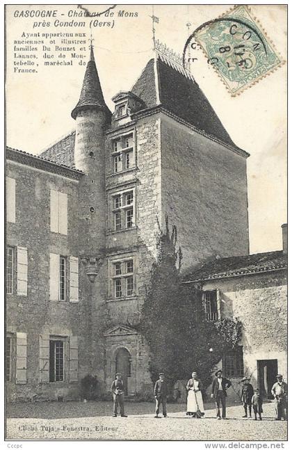 CPA Château de Mons près de Condom