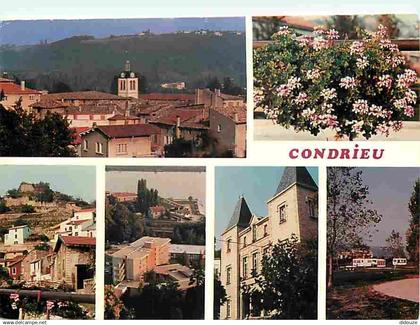 69 - Condrieu - Multivues - Fleurs - Flamme Postale de Vienne - CPM - Voir Scans Recto-Verso