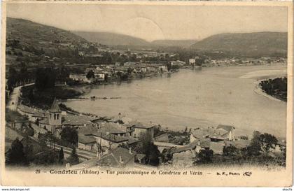 CPA Condrieu - Vue Panoramique de Condrieu et Verin (1036502)