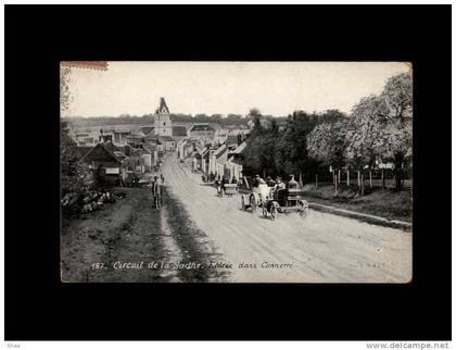 72 Connerré - Entrée dans Connerré - circuit de la sarthe