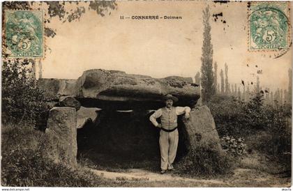 CPA Connerré Dolmen (1390672)