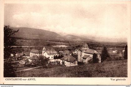 74 - CONTAMINE sur ARVE --  Vue Générale